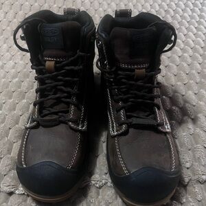Keen Men's Dark Brown Utility Boots